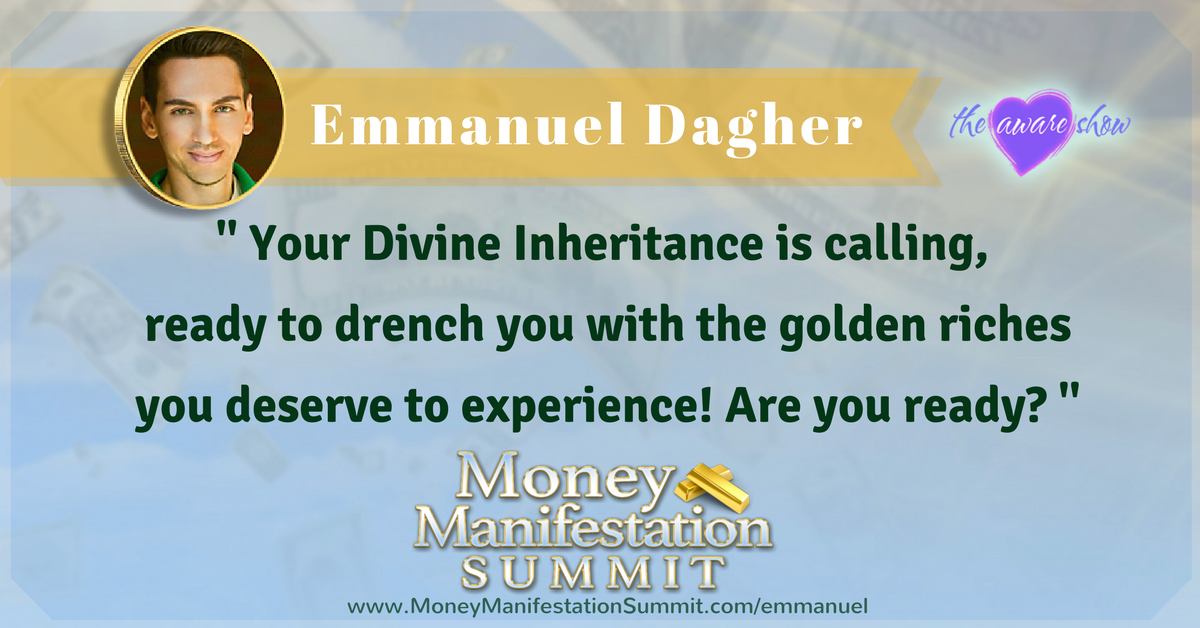 Emmanuel Dagher Quote Money Manifestation